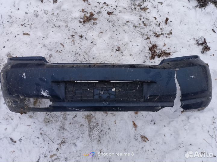 Бампер задний на Nissan Almera Classic