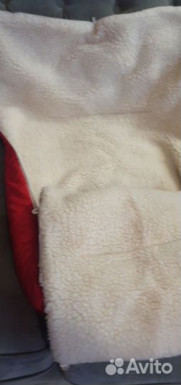 Конверт зимний на овчине в коляску