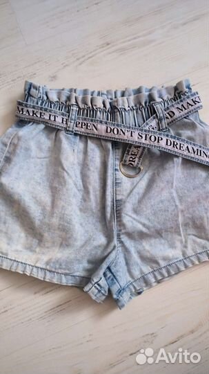 Джинсовые шорты для девочки