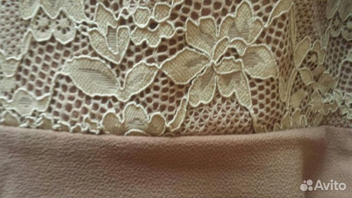 Новое платье с кружевом