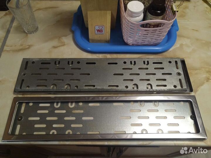 Рамка для номера из нержавеющей стали