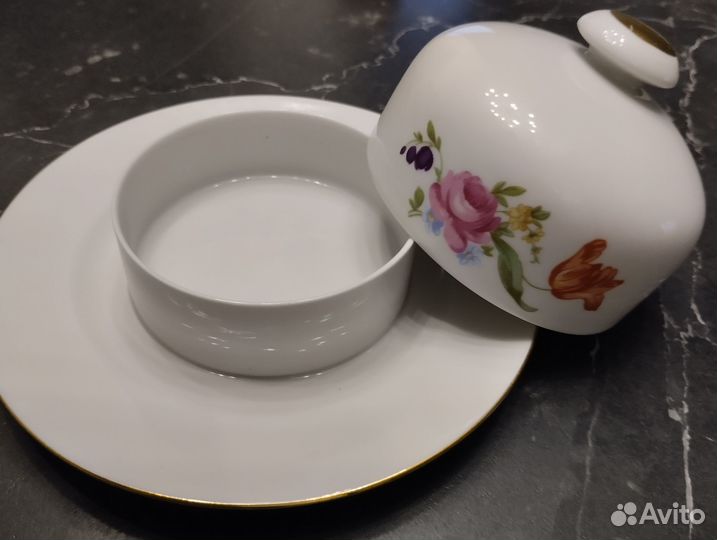 Сервиз мейсенский букет