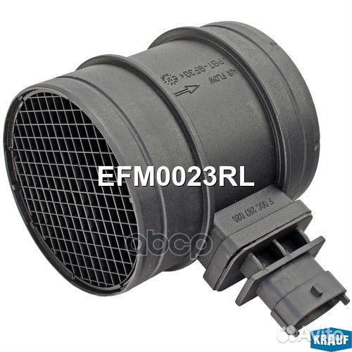 Датчик массового расхода воздуха двс krauf EFM0