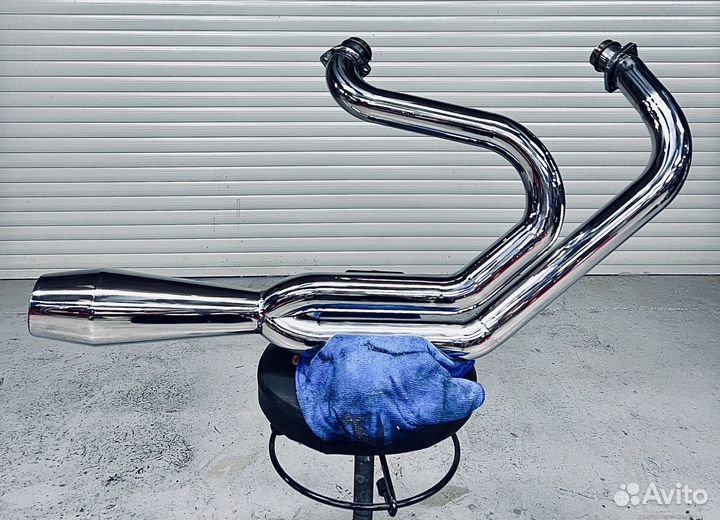 Выхлопная система для мотоцикла изготовление