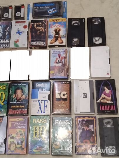 Видеокассеты VHS
