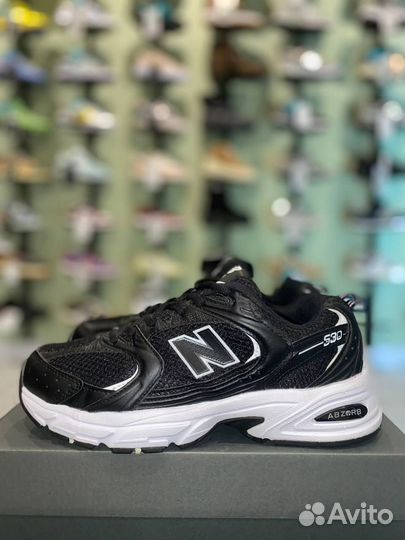 Кроссовки New Balance 530v2 Black White