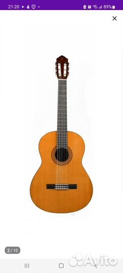 Классическая гитара yamaha c40