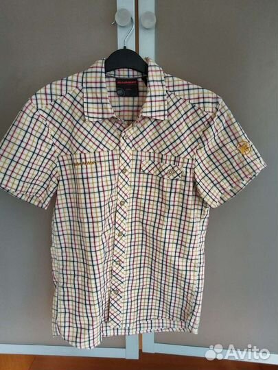 Рубашка mammut с коротким рукавом