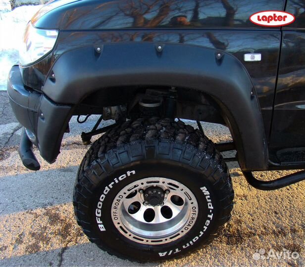 Расширители колесных арок UAZ Patriot Pickup