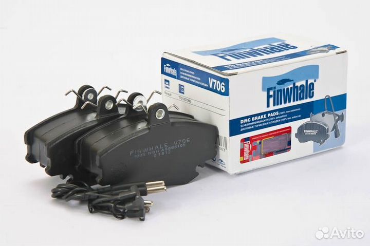 Колодки тормозные дисковые перед