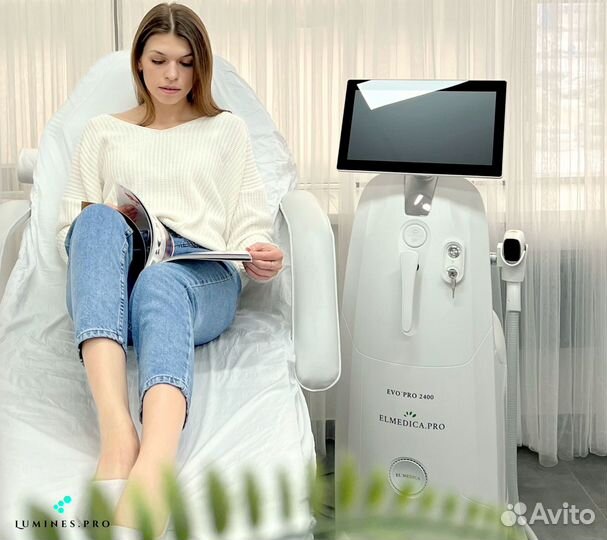 Диодный лазер для эпиляции Лю’минес макспро 2000