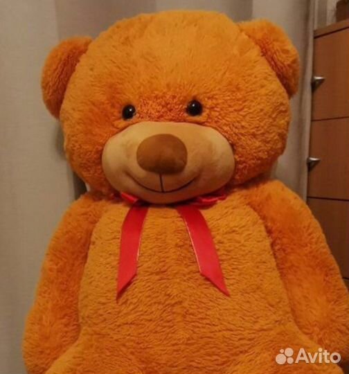 Большой плюшевый мишка 130 см медведь
