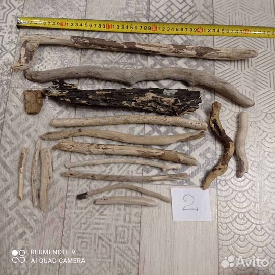 Дрифтвуд-Палочки, коряжки, для декора