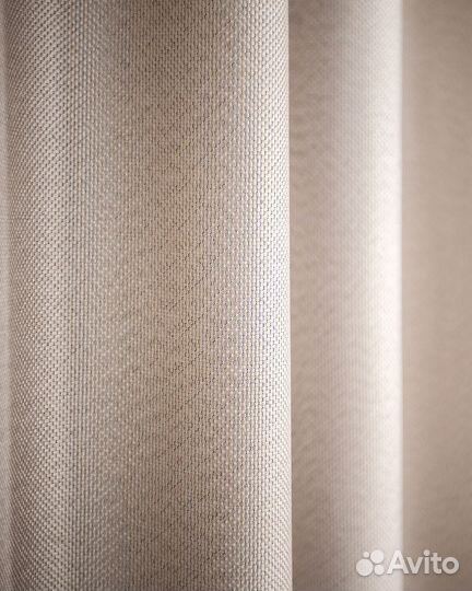 Комплект штор рогожка Орфей Миндальное искушение