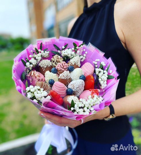 Букет из клубники