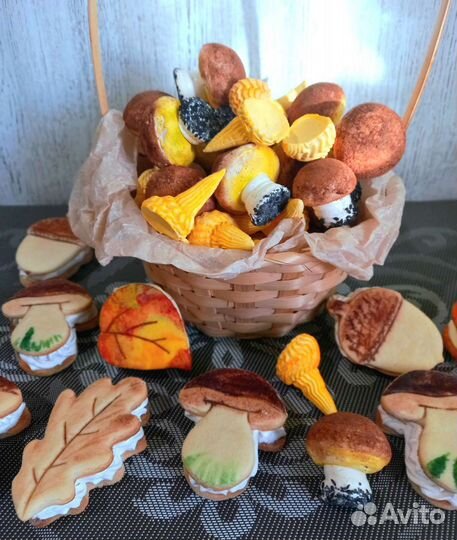 Корзина с зефиром 