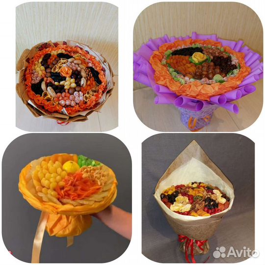 Вкусные букеты, подарки на любой праздник