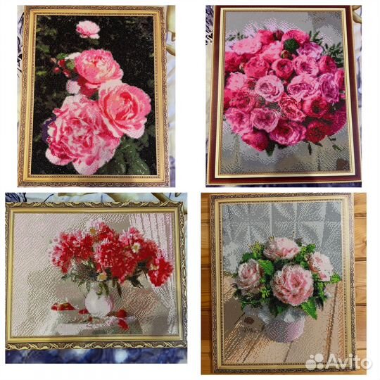 Картины стразами