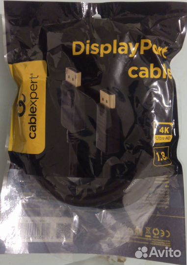 Кабели hdmi, DisplayPort, VGA