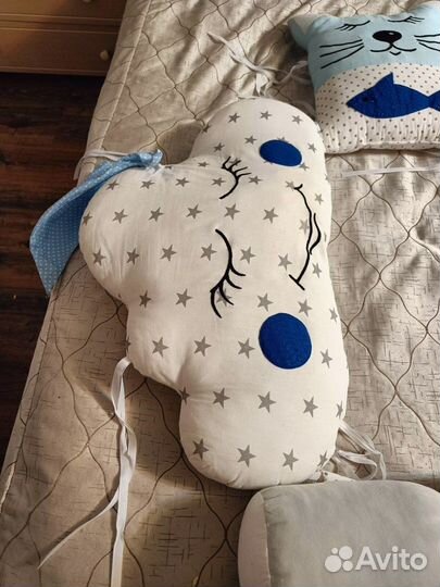 Бортики для детской кроватки