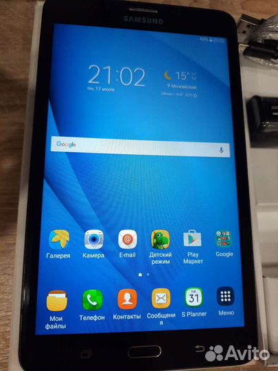 Samsung Galaxy Tab A sm-t285 +З/У +Чехол
