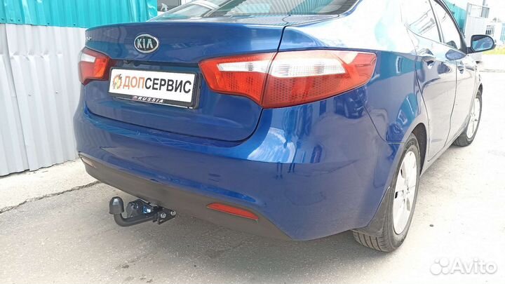 Фаркоп на Kia Rio / Hyundai Solaris 2011-2017 г.в