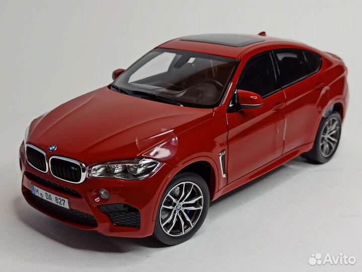 Bmw X6M (F86) 2015 Red 1:18 Norev