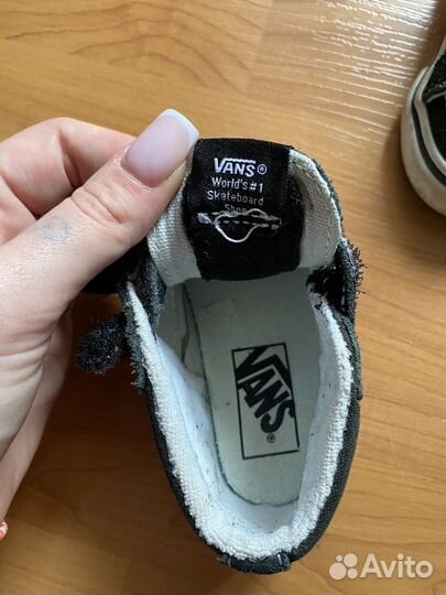 Кеды vans детские