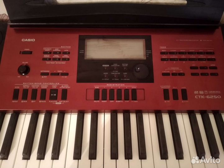 Синтезатор casio ctk. 6250