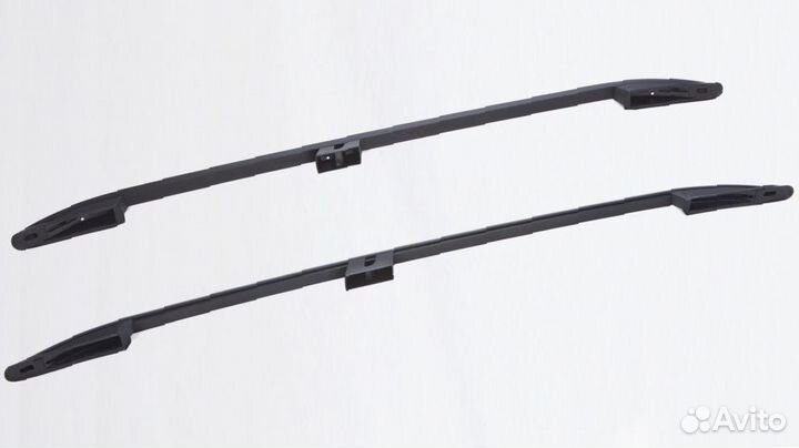 Рейлинги fiat doblo 2010+ черные