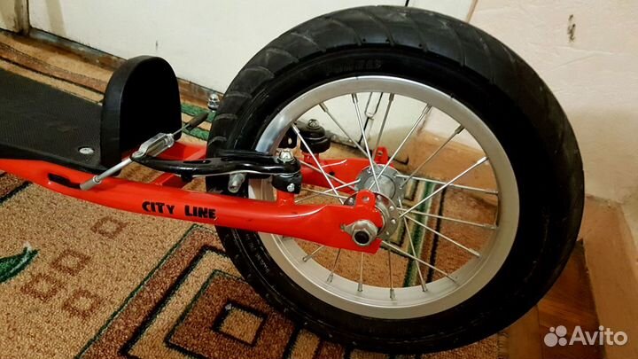 Самокат внедорожный Novatrack City Stamp N1