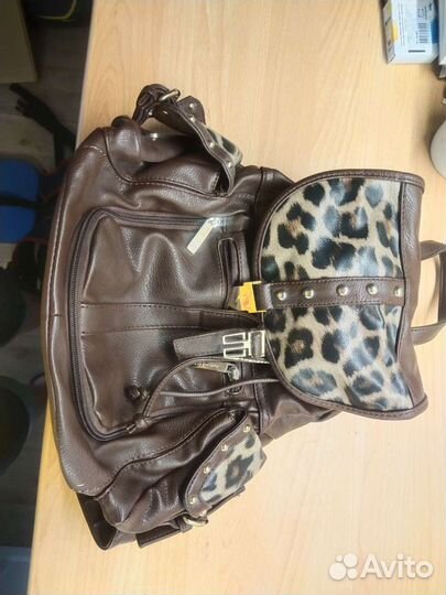 Рюкзак женский новый коричневый