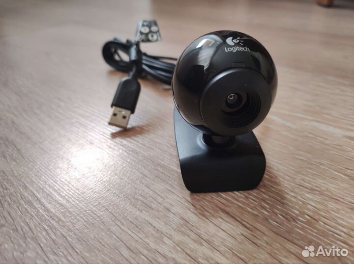 Веб-камера Logitech прищепка