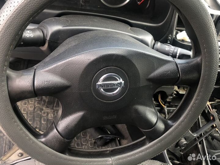 Подушка безопасности в руль nissan almera n16