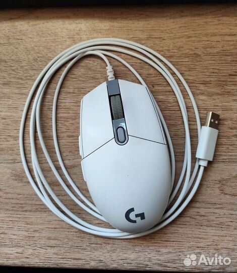 Logitech G102 LightSync White