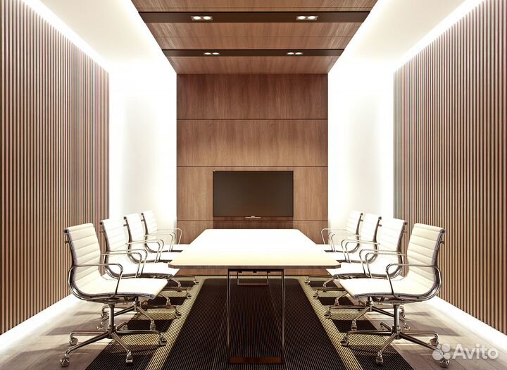 Декоративные панели для стен реечные