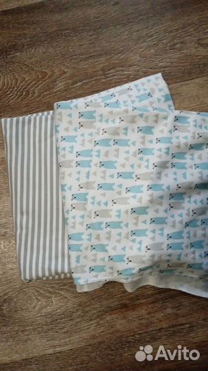 Пеленки трикотажные новые 2 штуки