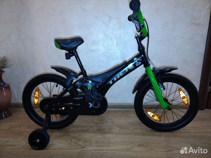 Велосипед trek колеса на 16, от 5 до 8 лет
