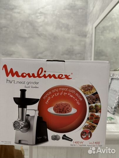 Новая электрическая мясорубка Moulinex