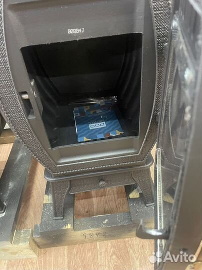 Печь-камин бахта с плитой Чугунная печь на 180м3