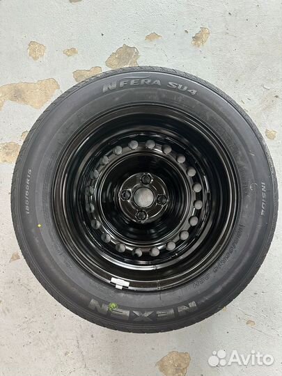 Запасное колесо Kia Rio 4 Solaris 2 4x100 R15