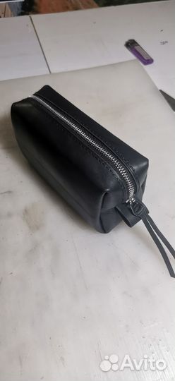 Нессер из натуральной кожи