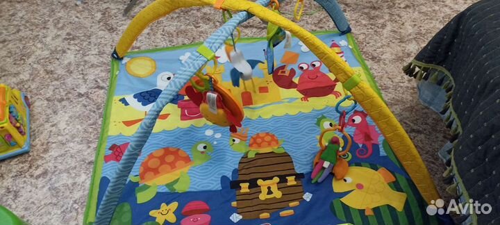 Развивающий коврик tiny love морские приключения