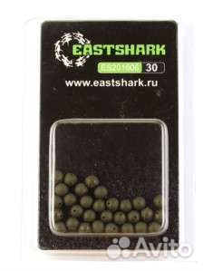 Силиконовая бусина, чёрная