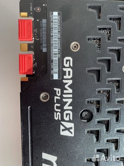 Видеокарта GTX 1080 Gaming X 8GB