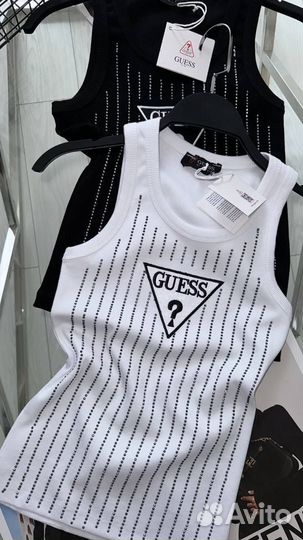 Майка лого Guess Турция с биркой