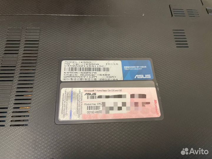 Asus K55DR