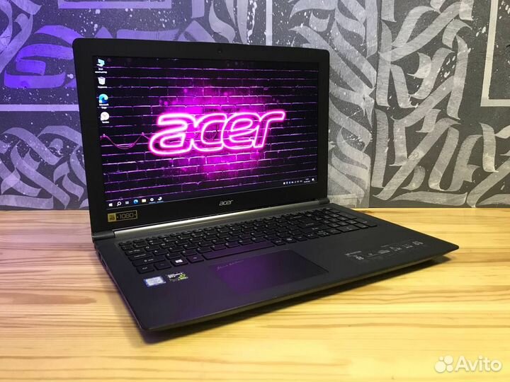 Мощный ноутбук Acer Core i5/GTX/8gb/SSD M2