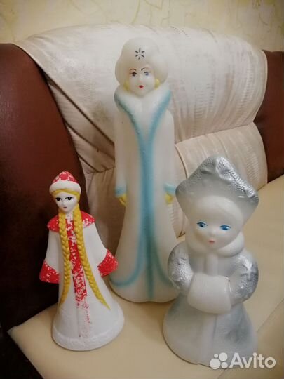 Снегурочка СССР пластик
