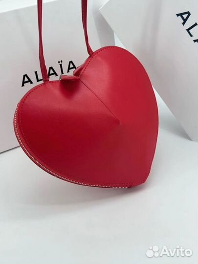 Сумка-сердце alaïa